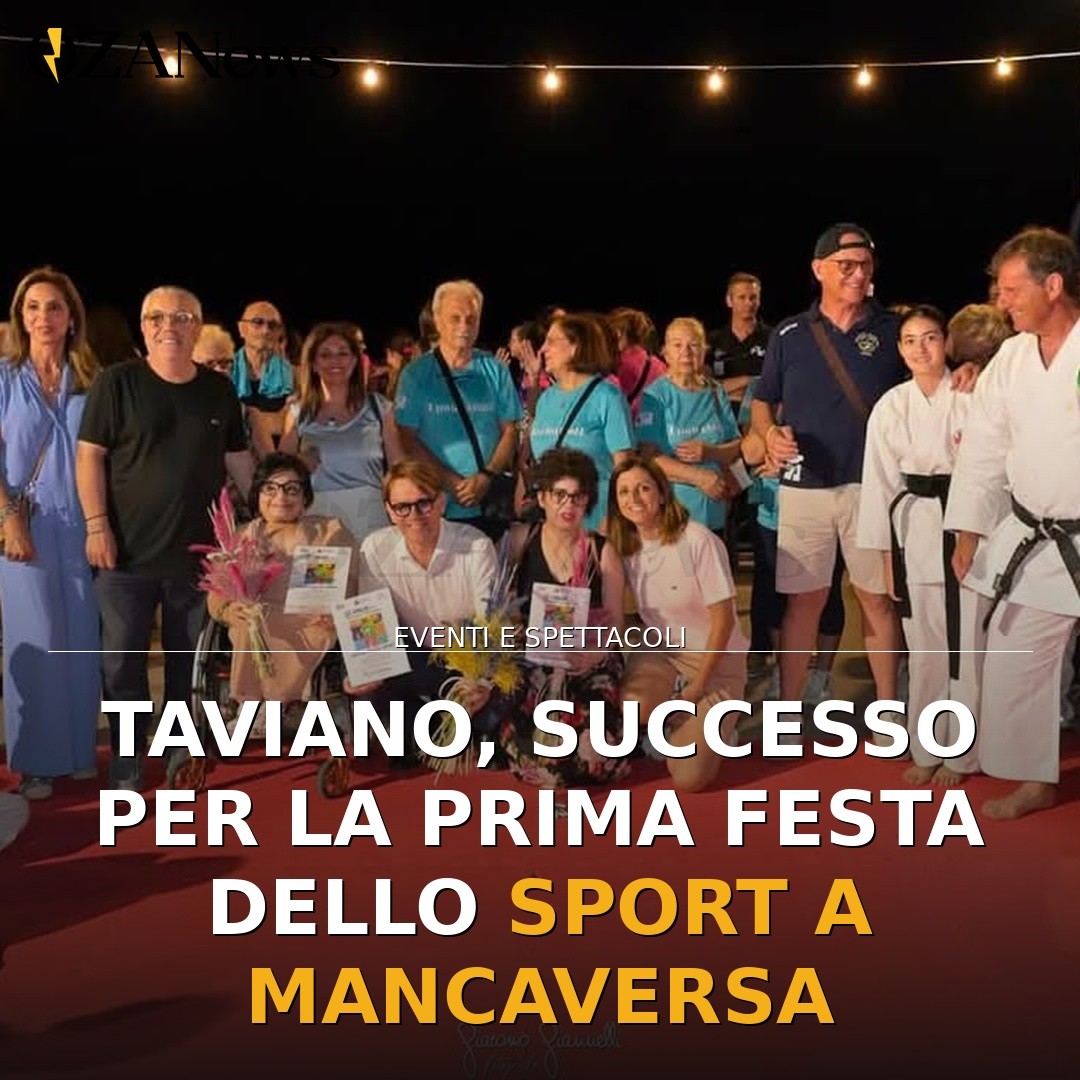Taviano, successo per la prima Festa dello Sport a Mancaversa