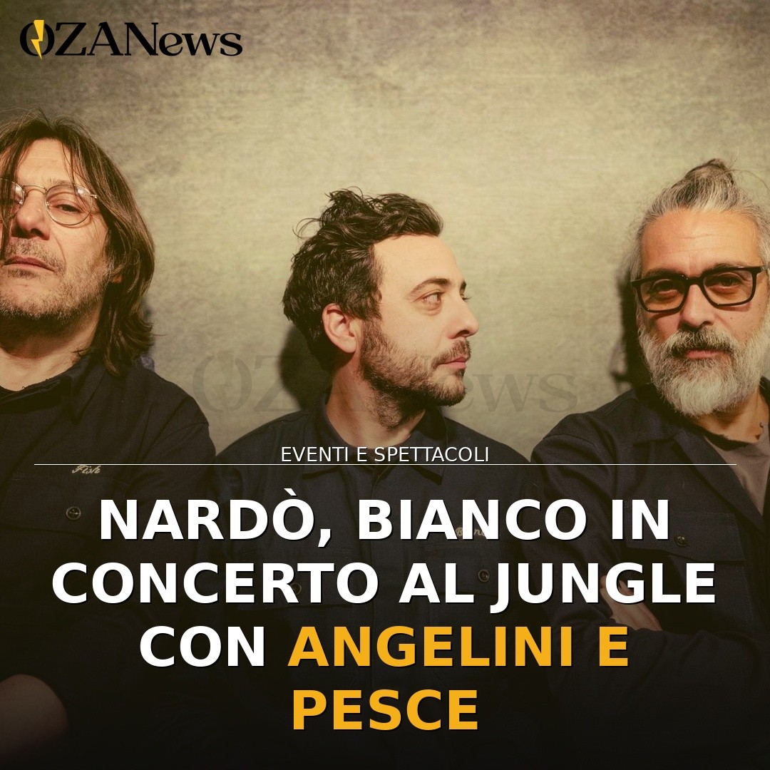Nardò, Bianco in concerto al Jungle con Angelini e Pesce
