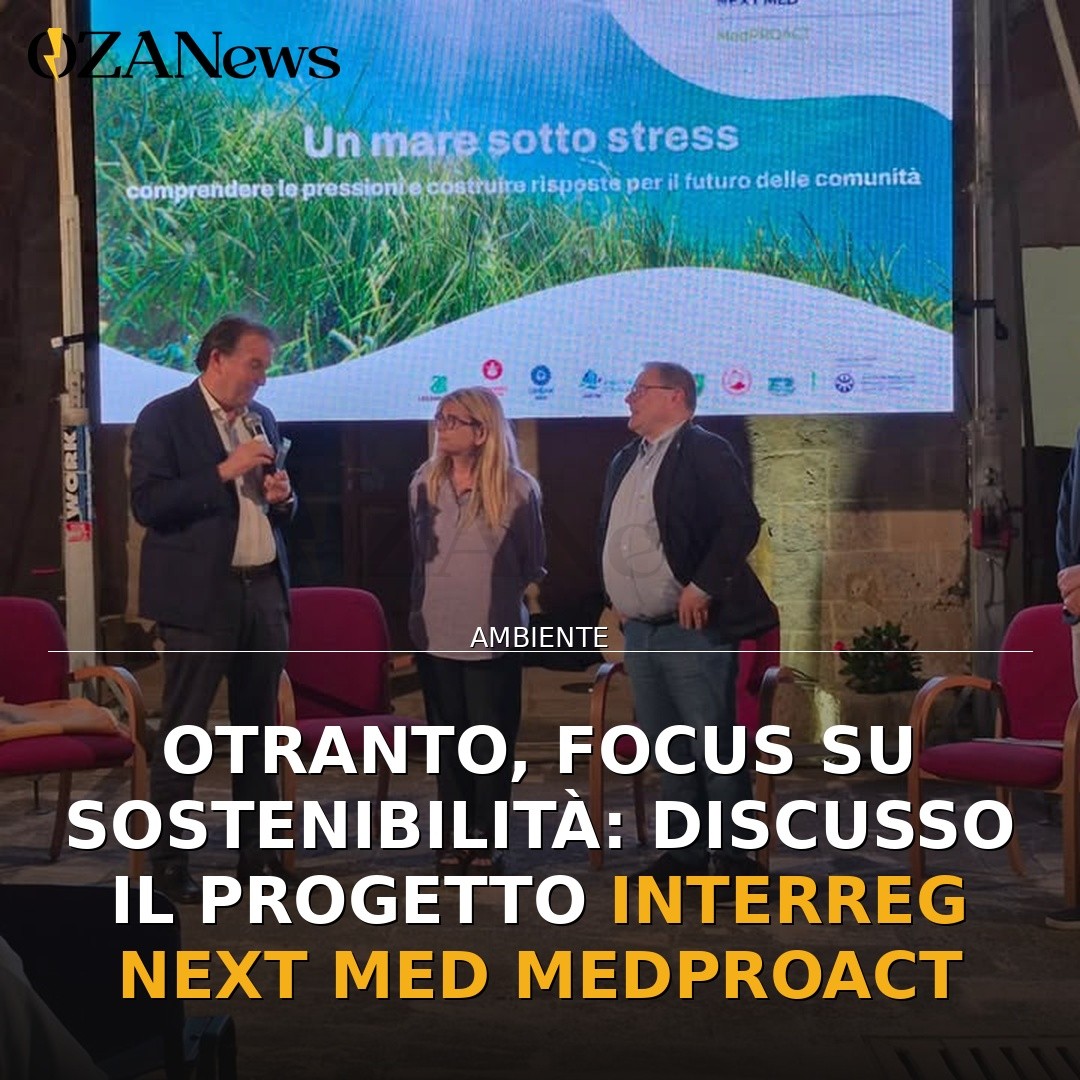 Otranto, focus su sostenibilità: discusso il progetto Interreg NEXT MED MEDPROACT