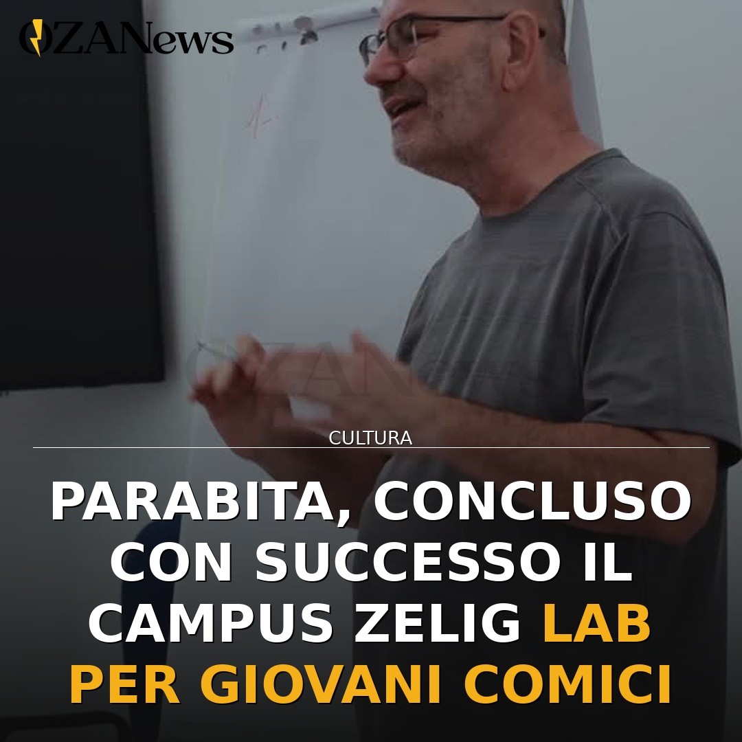 Parabita, concluso con successo il Campus Zelig Lab per giovani comici