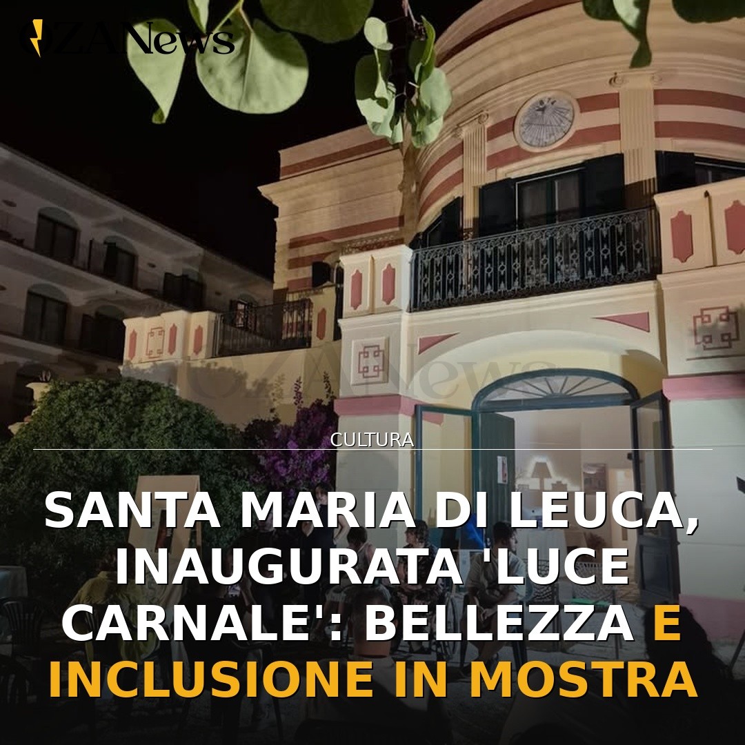 Santa Maria di Leuca, inaugurata ‘Luce Carnale’: bellezza e inclusione in mostra