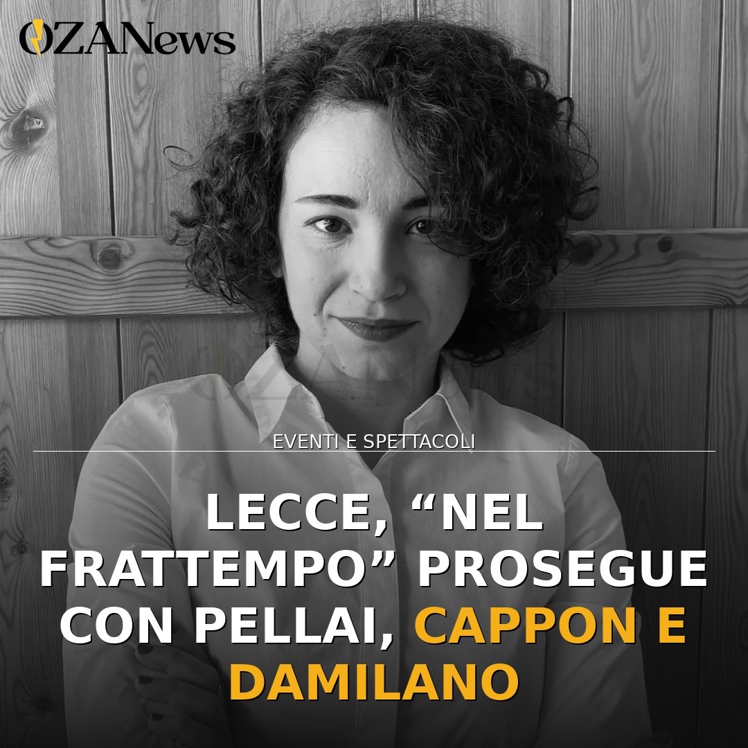 Lecce, “Nel Frattempo” prosegue con Pellai, Cappon e Damilano