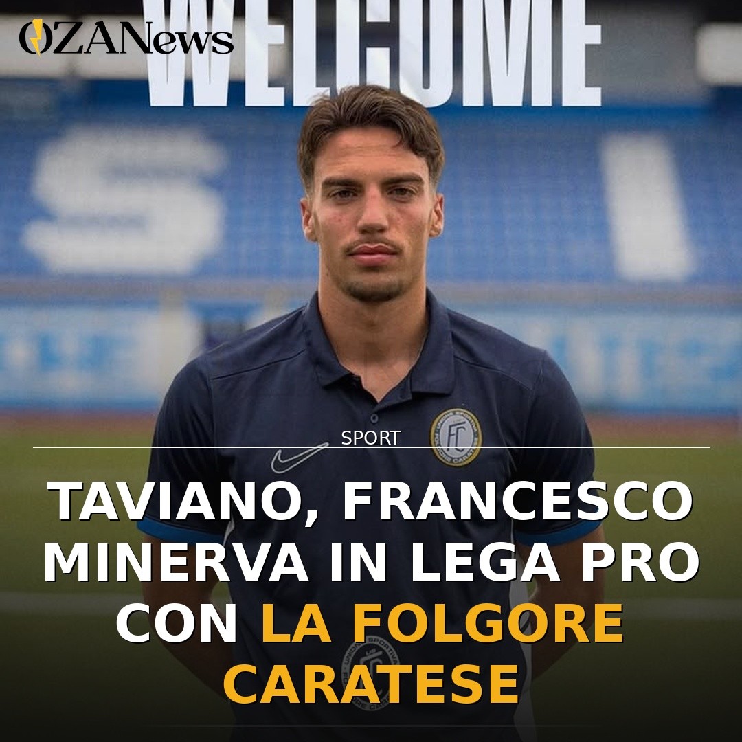 Taviano, Francesco Minerva in Lega Pro con la Folgore Caratese