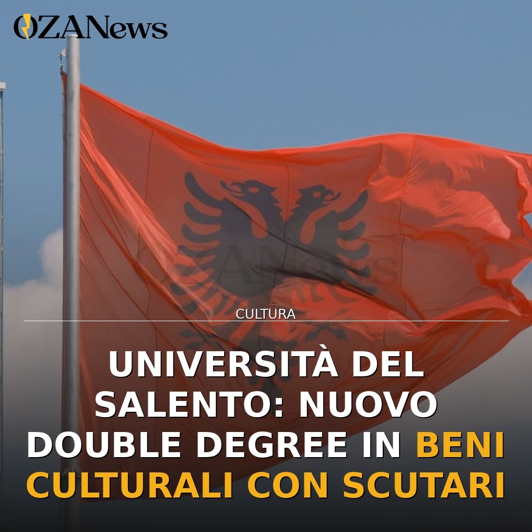 Università del Salento: nuovo double degree in Beni Culturali con Scutari