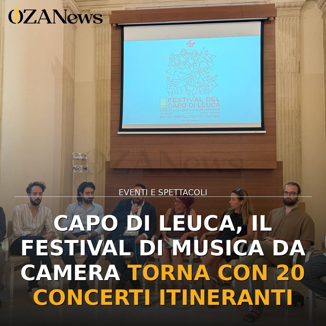 Capo di Leuca, il Festival di Musica da Camera torna con 20 concerti itineranti