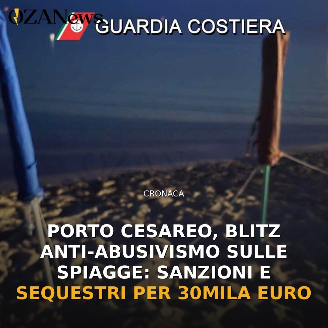 Porto Cesareo, blitz anti-abusivismo sulle spiagge: sanzioni e sequestri per 30mila euro
