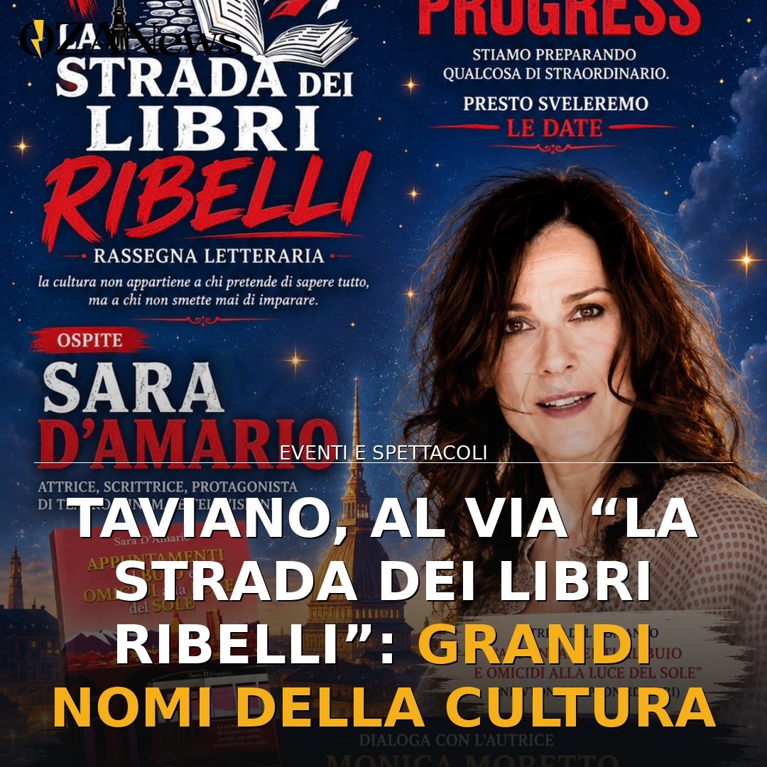 Taviano, al via “La Strada dei Libri Ribelli”: grandi nomi della cultura