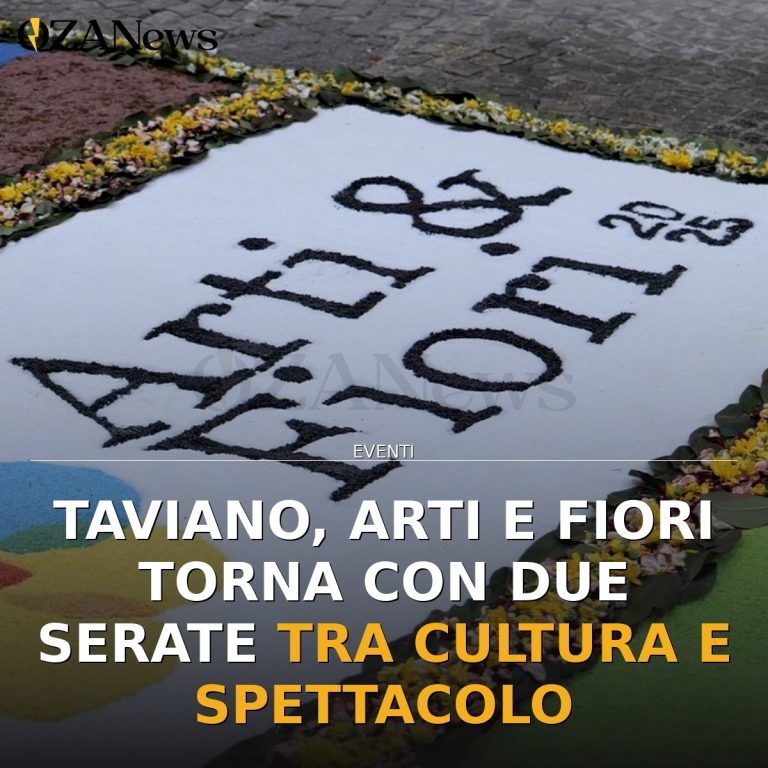 Taviano, Arti e Fiori torna con due serate tra cultura e spettacolo