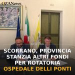 Foto di copertina: Scorrano, Provincia stanzia altri fondi per rotatoria ospedale Delli Ponti - Lecce