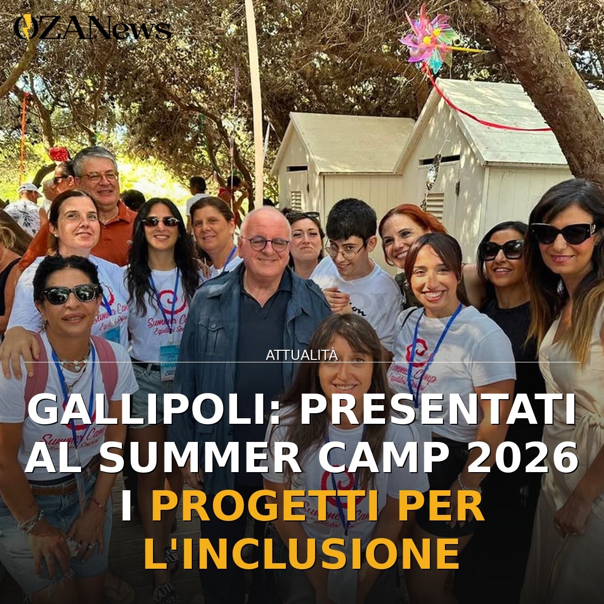 Gallipoli: Presentati al Summer Camp 2026 i progetti per l’inclusione