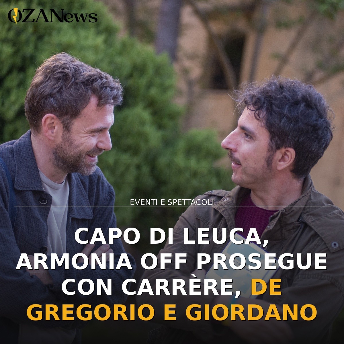 Capo di Leuca, Armonia OFF prosegue con Carrère, De Gregorio e Giordano