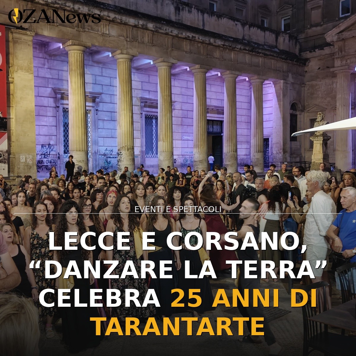 Lecce e Corsano, “Danzare la Terra” celebra 25 anni di Tarantarte