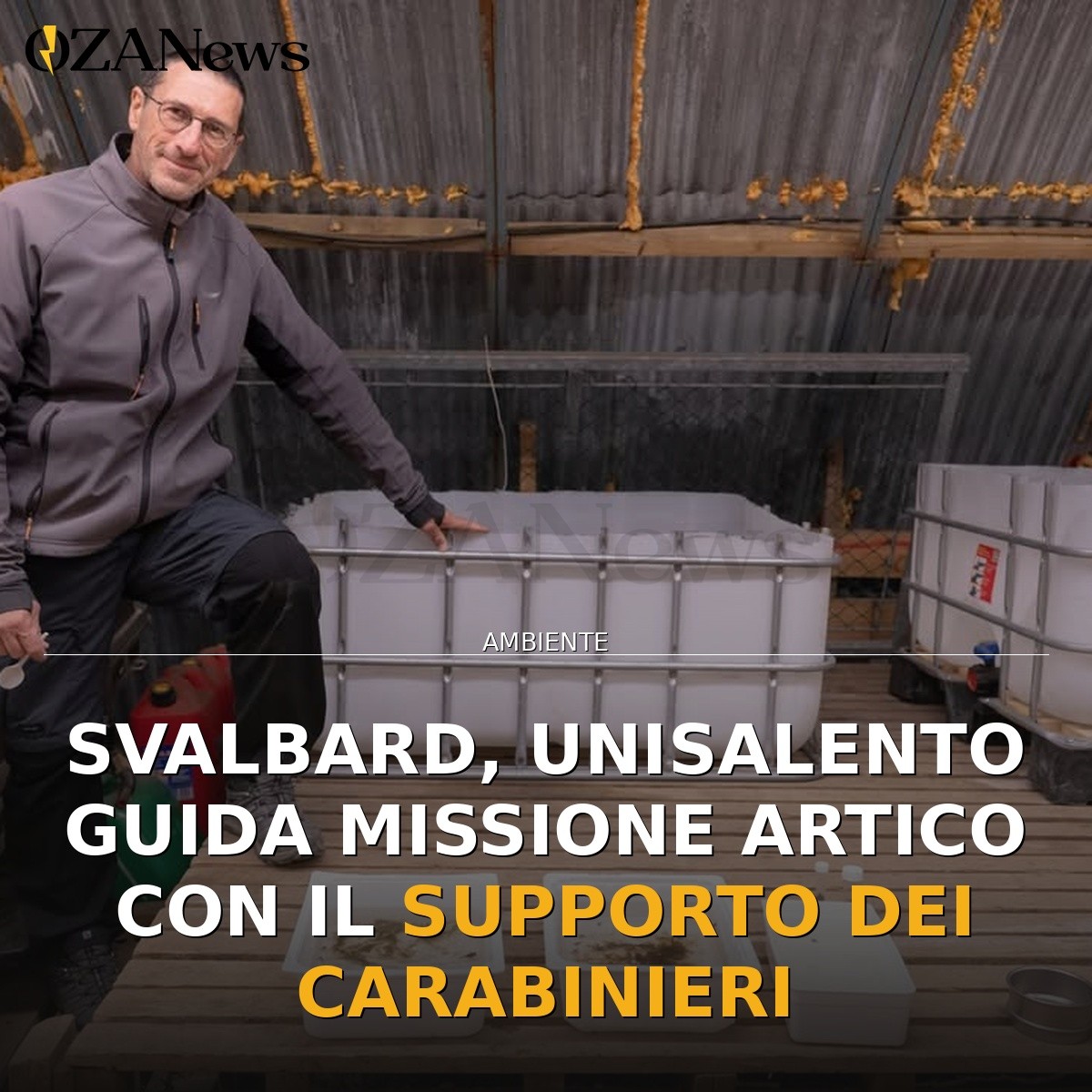 Svalbard, UniSalento guida missione Artico con il supporto dei Carabinieri