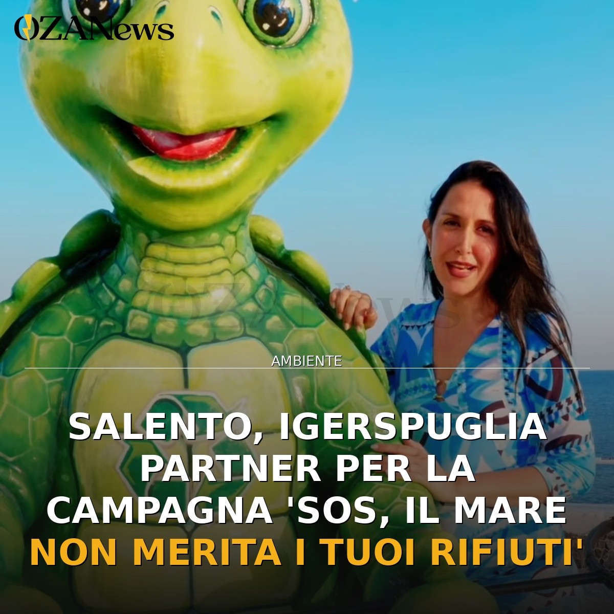 Salento, IgersPuglia partner per la campagna ‘SOS, il mare non merita i tuoi rifiuti’