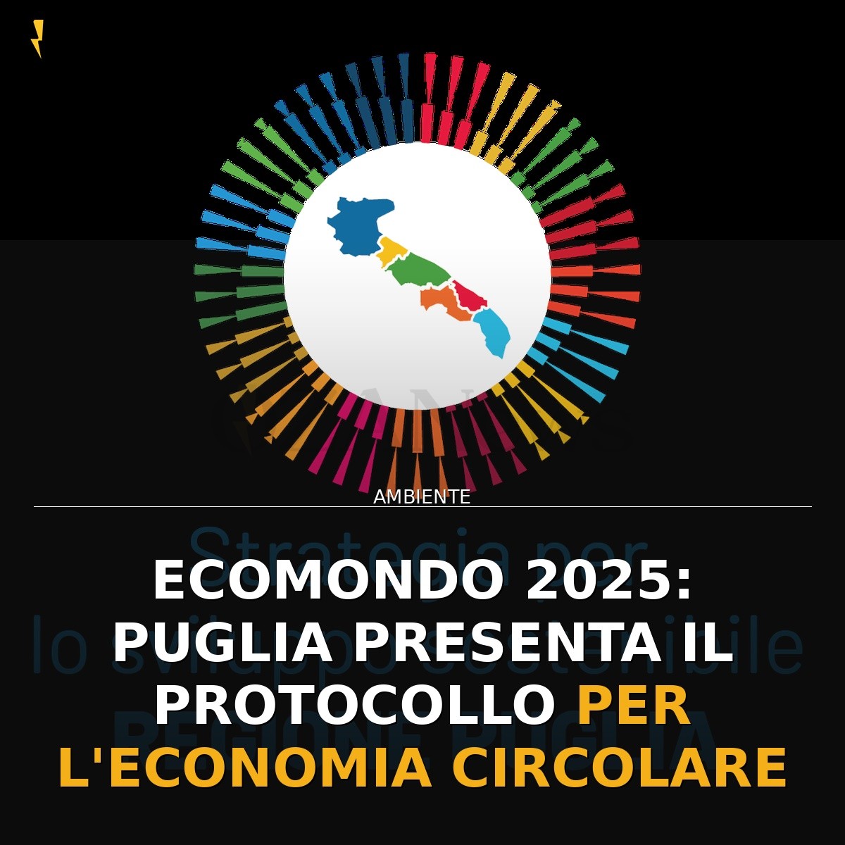 Ecomondo 2025: Puglia presenta il Protocollo per l’Economia Circolare
