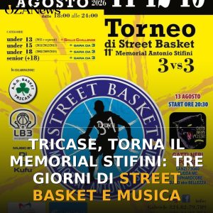 Tricase, torna il Memorial Stifini: tre giorni di street basket e musica