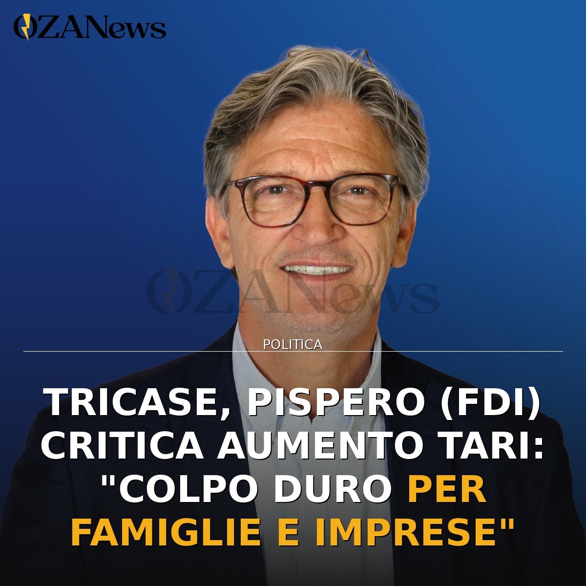 Tricase, Pispero (FdI) critica aumento TARI: “Colpo duro per famiglie e imprese”