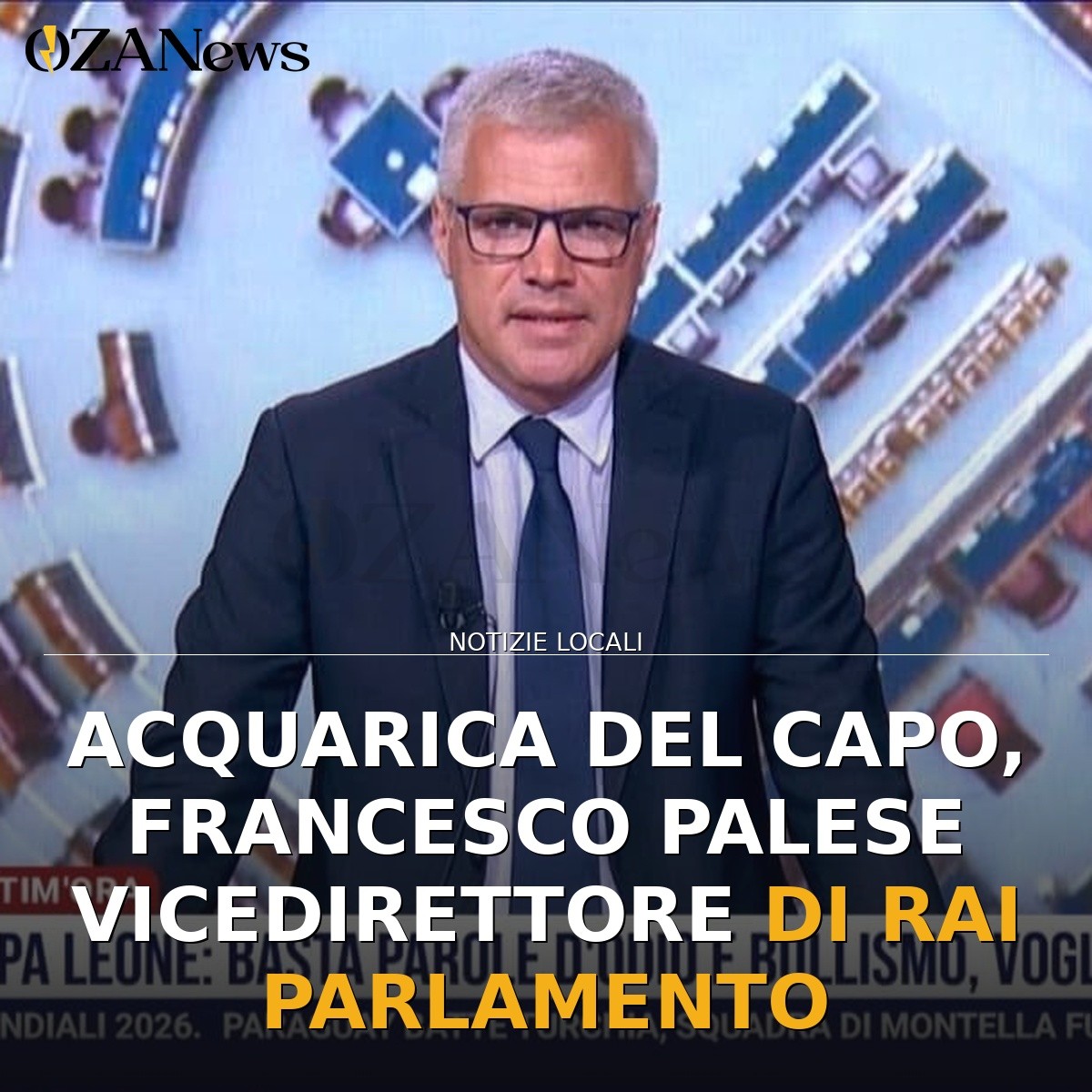 Acquarica del Capo, Francesco Palese vicedirettore di Rai Parlamento