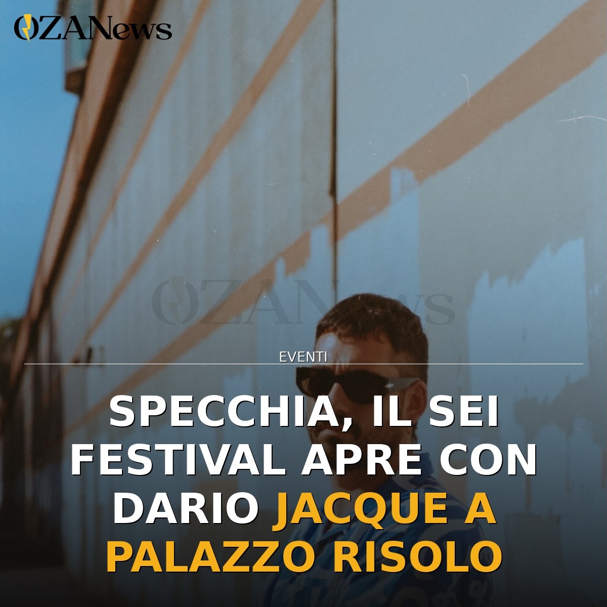 Specchia, il SEI Festival apre con Dario Jacque a Palazzo Risolo