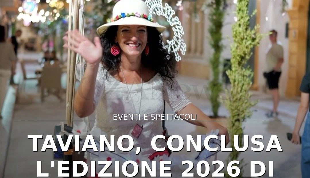 Foto di copertina: Taviano, conclusa l’edizione 2026 di Arti & Fiori: alta partecipazione - Taviano