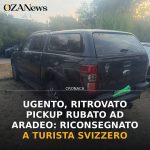 Ugento, ritrovato pickup rubato ad Aradeo: riconsegnato a turista svizzero