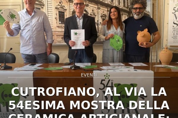 Cutrofiano, al via la 54esima Mostra della Ceramica Artigianale: otto giorni di festa
