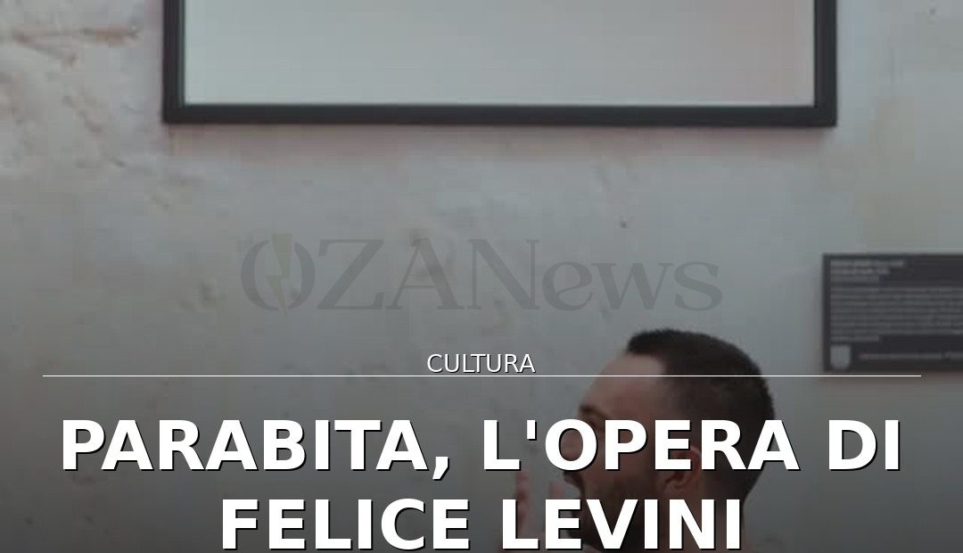 Foto di copertina: Parabita, l’opera di Felice Levini arricchisce il percorso Votiva - Parabita