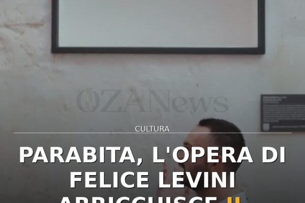 Parabita, l’opera di Felice Levini arricchisce il percorso Votiva