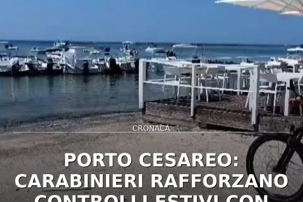 Porto Cesareo: Carabinieri rafforzano controlli estivi con e-bike e cavallo