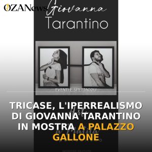 Tricase, l'iperrealismo di Giovanna Tarantino in mostra a Palazzo Gallone