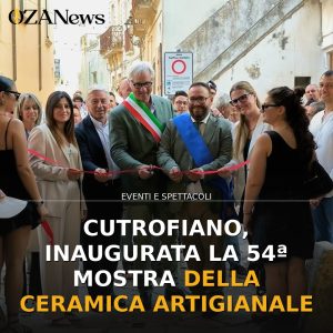 Cutrofiano, inaugurata la 54ª Mostra della Ceramica Artigianale