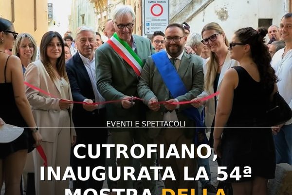Cutrofiano, inaugurata la 54ª Mostra della Ceramica Artigianale