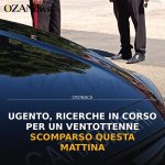 Ugento, ricerche in corso per un ventottenne scomparso questa mattina