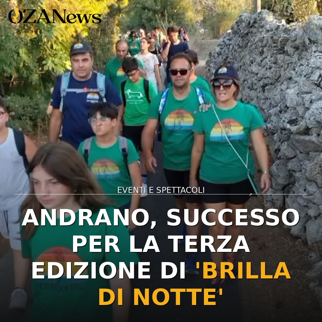 Andrano, successo per la terza edizione di &lsquo;Brilla di Notte&rsquo;