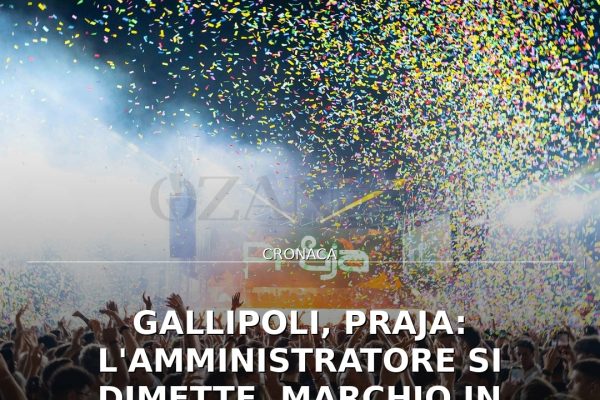 Gallipoli, Praja: l’amministratore si dimette, marchio in vendita dopo la chiusura