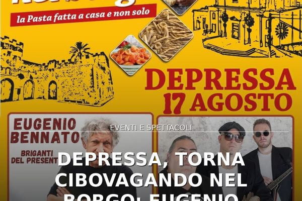 Depressa, torna Cibovagando nel Borgo: Eugenio Bennato e Mascarimirì