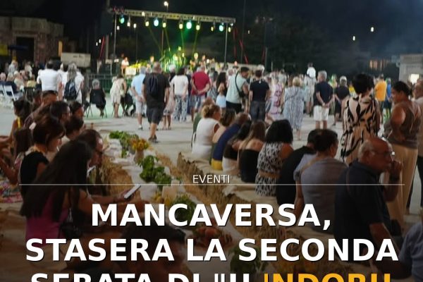 Mancaversa, stasera la seconda serata di “U ‘Ndoru ta Terra”