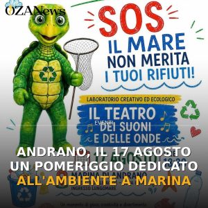 Andrano, il 17 agosto un pomeriggio dedicato all'ambiente a Marina