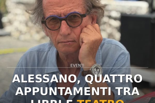 Alessano, quattro appuntamenti tra libri e teatro all’Agorà Idrusa
