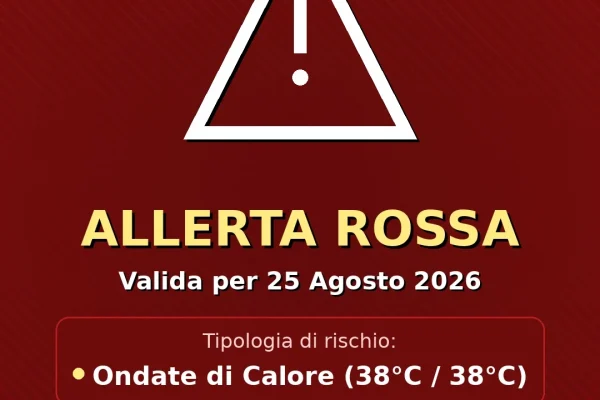 Allerta Allerta Rossa per Ondate di Calore nel Salento: attese temperature fino a 38°C