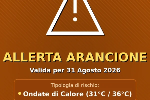 Allerta Arancione per Ondate di Calore nel Salento: attese temperature fino a 31°C