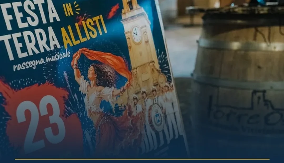 Anteprima di: Alliste, successo per la "Festa in Terra Allisti 2026": musica e arte incantano la piazza