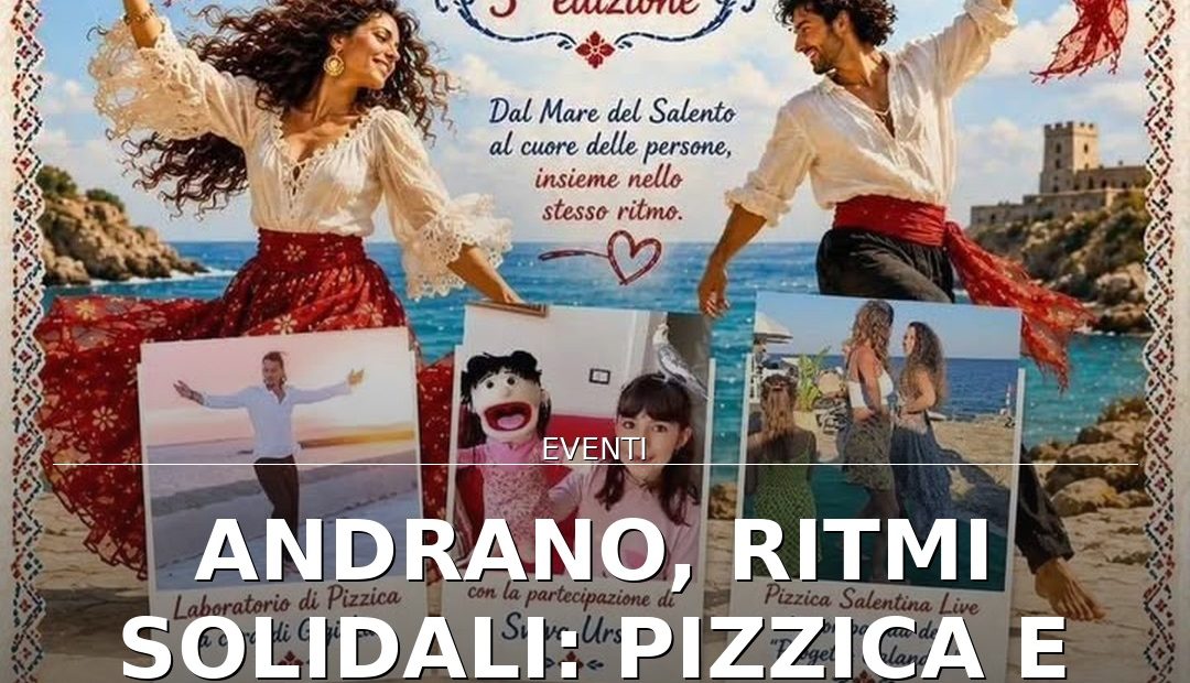 Anteprima di: Andrano, Ritmi Solidali: pizzica e inclusione al Lido Swim