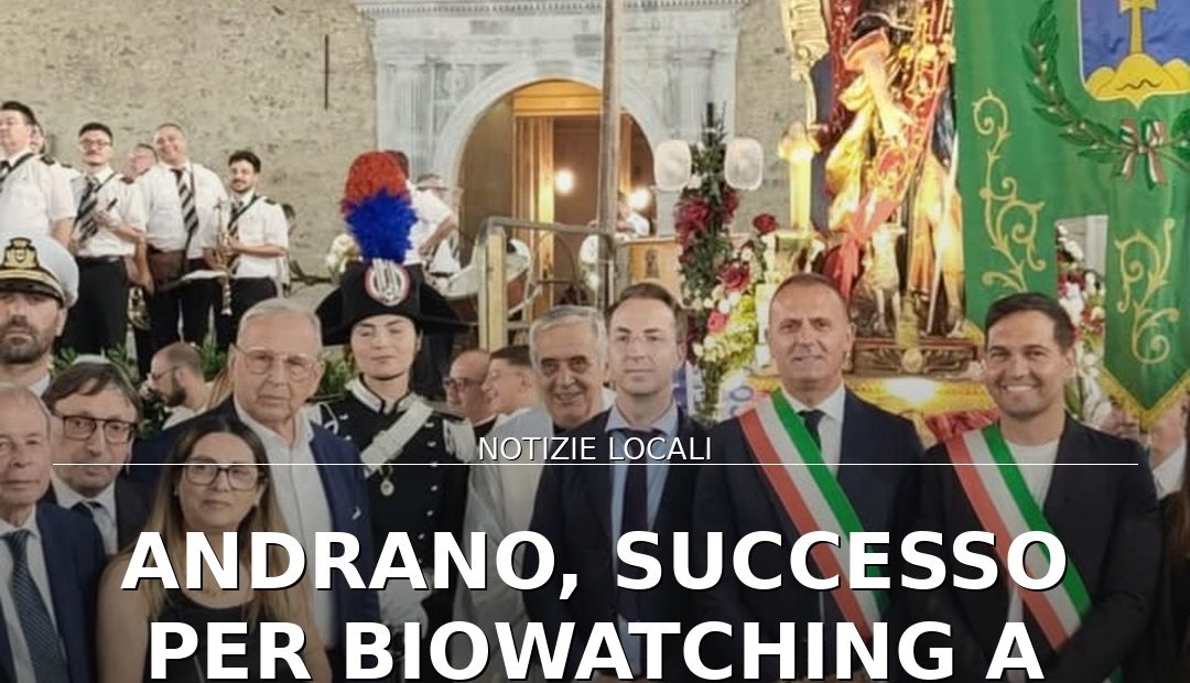 Anteprima di: Andrano, successo per biowatching a Zona Botte: scoperta Madonnina del Mare