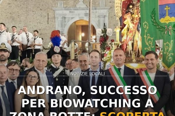 Andrano, successo per biowatching a Zona Botte: scoperta Madonnina del Mare
