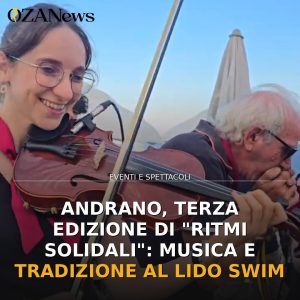 Andrano, terza edizione di “Ritmi Solidali”: musica e tradizione al Lido Swim