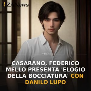 Casarano, Federico Mello presenta 'Elogio della bocciatura' con Danilo Lupo
