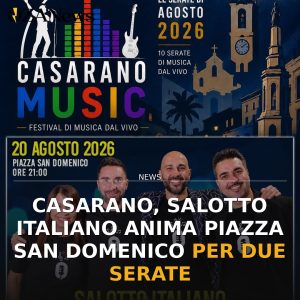 Casarano, Salotto Italiano anima Piazza San Domenico per due serate