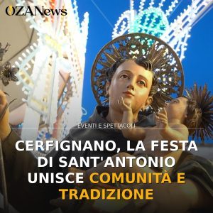 Cerfignano, la festa di Sant’Antonio unisce comunità e tradizione