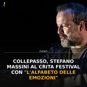 Collepasso, Stefano Massini al Crita Festival con "L'alfabeto delle emozioni"